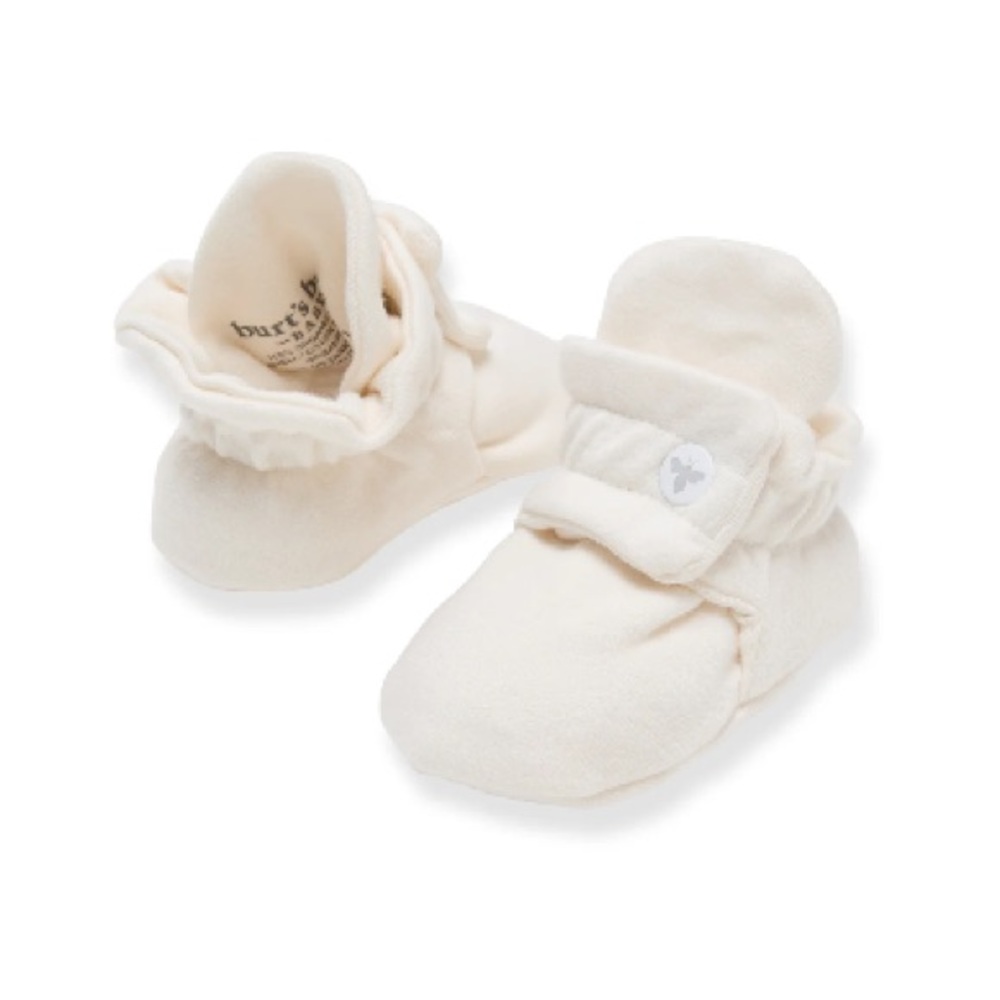 Burt's Bees Baby Soft Cream Booties